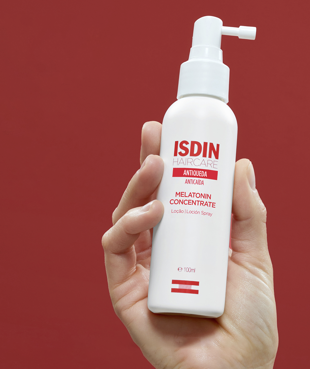 Isdin apresenta sua  linha capilar antiqueda