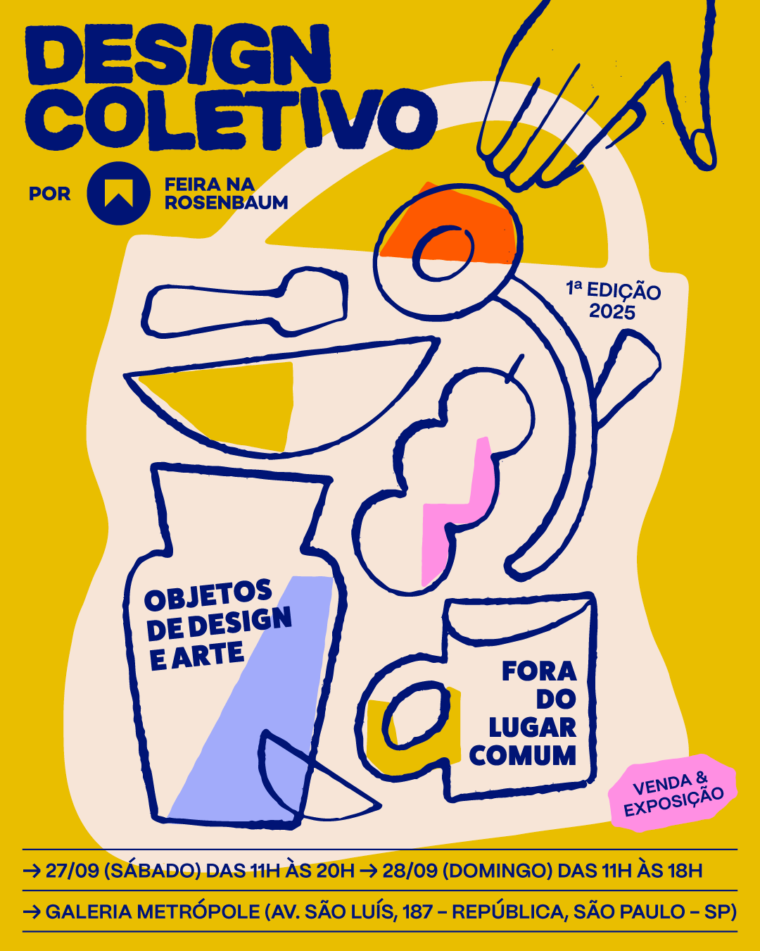 Design Coletivo: novos percursos na Galeria Metrópole