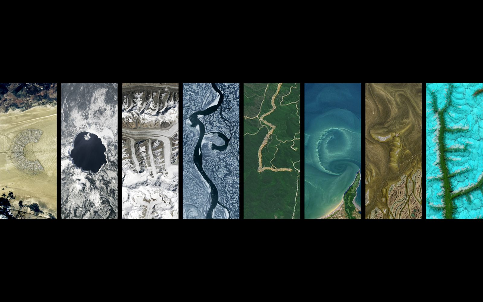 NASA verwandelt Satellitenbilder in Kunst mit ihrem Namen