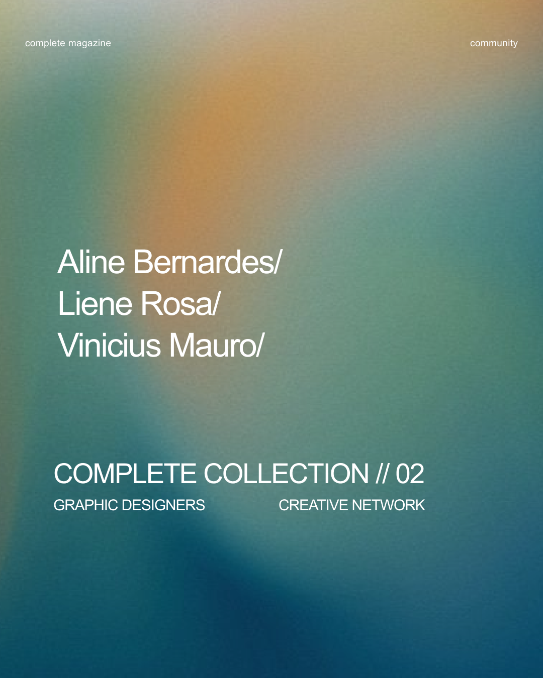 Complete Collection #2 - Design Gráfico